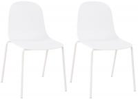 2er Set Stuhl Hardin weiß 2er Set Stuhl Hardin weiß