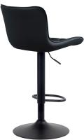 2er Set Barhocker Emma Kunstleder schwarz 2er Set Barhocker Emma Kunstleder schwarz