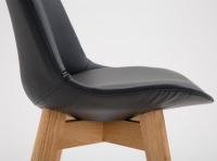 2er Set Barhocker Cannes Kunstleder Natura schwarz 2er Set Barhocker Cannes Kunstleder Natura schwarz