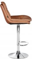 Barhocker Laurel Kunstleder chrom hellbraun Barhocker Laurel Kunstleder chrom hellbraun