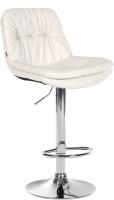 Barhocker Laurel Kunstleder chrom weiß Barhocker Laurel Kunstleder chrom weiß