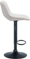 2er Set Barhocker Camden Samt schwarz creme 2er Set Barhocker Camden Samt schwarz creme