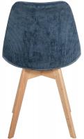 Stuhl Linares Cord dunkelblau 