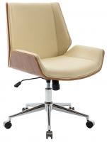 Bürostuhl Zwolle Kunstleder walnuss/creme Bürostuhl Zwolle Kunstleder walnuss/creme