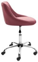 Arbeitshocker Lazio Kunstleder bordeauxrot 