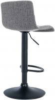 Barhocker Hoover Stoff B hellgrau Barhocker Hoover Stoff B hellgrau