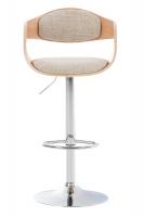 2er Set Barhocker Kingston Stoff natura/creme 2er Set Barhocker Kingston Stoff natura/creme