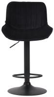 2er Set Barhocker Lentini Samt schwarz schwarz 2er Set Barhocker Lentini Samt schwarz schwarz