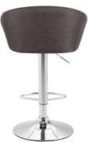 Barhocker Miami V2 Stoff dunkelgrau 