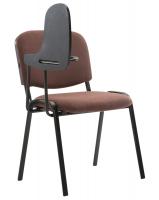 4er Set Stühle Ken mit Klapptisch Stoff braun 4er Set Stühle Ken mit Klapptisch Stoff braun