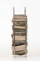 Kaminholzständer Keri 25x60x150 edelstahl Kaminholzständer Keri 25x60x150 edelstahl