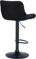 2er Set Barhocker Vonore Stoff schwarz schwarz 2er Set Barhocker Vonore Stoff schwarz schwarz