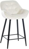 Barhocker Gibson Samt creme Barhocker Gibson Samt creme