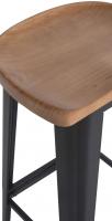 2er Set Barhocker Clara schwarz 2er Set Barhocker Clara schwarz