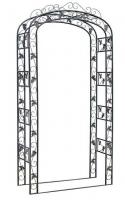 verzierter Rosenbogen schwarz verzierter Rosenbogen schwarz