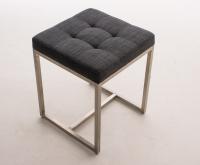 Sitzhocker Barci STOFF dunkelgrau Sitzhocker Barci STOFF dunkelgrau