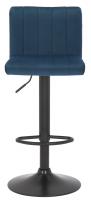 Barhocker Jamie Samt blau Barhocker Jamie Samt blau