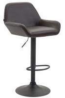 Barhocker Braga Kunstleder braun Barhocker Braga Kunstleder braun