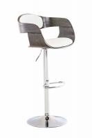 Barhocker Kingston weiß/grau Barhocker Kingston weiß/grau