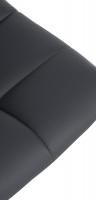 2er Set Barhocker Jerry Kunstleder schwarz grau 2er Set Barhocker Jerry Kunstleder schwarz grau