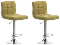 2er Set Barhocker Peru STOFF C hellgrün 2er Set Barhocker Peru STOFF C hellgrün