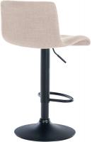 Barhocker Branford Stoff creme Barhocker Branford Stoff creme