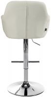 Barhocker Natoma Kunstleder chrom creme Barhocker Natoma Kunstleder chrom creme