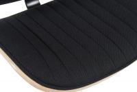 Barhocker Clawson Stoff chrom natura/schwarz Barhocker Clawson Stoff chrom natura/schwarz