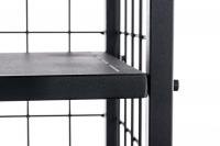 Kaminholzständer Forrest 40x40x120 schwarz 