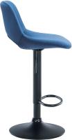 Barhocker Camden Samt schwarz blau 