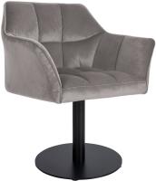 Lounger Damaso Samt grau Lounger Damaso Samt grau