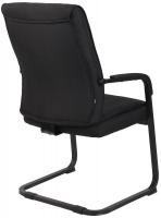 XL Besucherstuhl Anubis Stoff schwarz/schwarz 