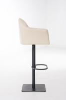 Barhocker Damaso B Stoff creme Barhocker Damaso B Stoff creme