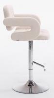 2er Set Barhocker Dublin Stoff beige 