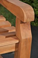 Teakbank Jackson V2 120 cm teak Teakbank Jackson V2 120 cm teak