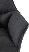 Lounger Damaso Stoff dunkelgrau Lounger Damaso Stoff dunkelgrau