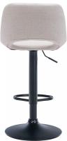 2er Set Barhocker Camden Stoff schwarz creme 2er Set Barhocker Camden Stoff schwarz creme