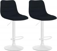 2er Set Barhocker Lex Stoff W schwarz 2er Set Barhocker Lex Stoff W schwarz