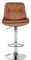 Barhocker Laurel Kunstleder chrom hellbraun Barhocker Laurel Kunstleder chrom hellbraun