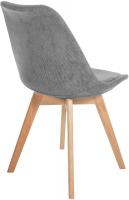 Stuhl Linares Cord grau 