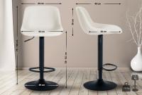 2er Set Barhocker Loft Kunstleder creme 2er Set Barhocker Loft Kunstleder creme