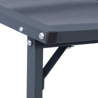 Kaminholzunterstand Ruston anthrazit Metall XXL