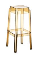 2er Set Barhocker Fox, transparent bernstein 2er Set Barhocker Fox, transparent bernstein