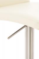 2er Set Barhocker Cadiz Kunstleder edelstahl creme 2er Set Barhocker Cadiz Kunstleder edelstahl creme