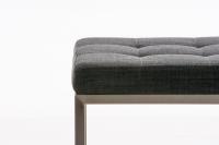 Sitzhocker Barci STOFF dunkelgrau Sitzhocker Barci STOFF dunkelgrau