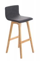 Barhocker Taunus Stoff Natura hellgrau Barhocker Taunus Stoff Natura hellgrau
