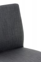 Barhocker Cadiz Stoff schwarz dunkelgrau Barhocker Cadiz Stoff schwarz dunkelgrau