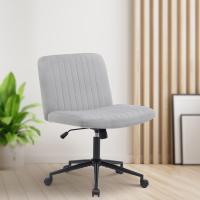 Bürostuhl Kingman Samt hellgrau Bürostuhl Kingman Samt hellgrau