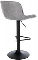 Barhocker Kasson Stoff grau 