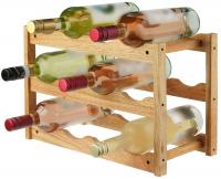 Weinregal Morena walnuss 